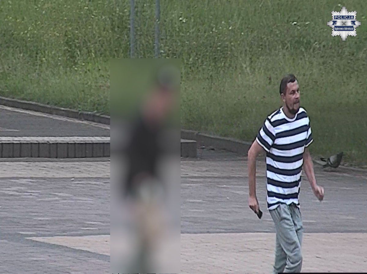 Dąbrowa Górnicza: Zuchwała kradzież w centrum. Ukradł portfel i uciekł
