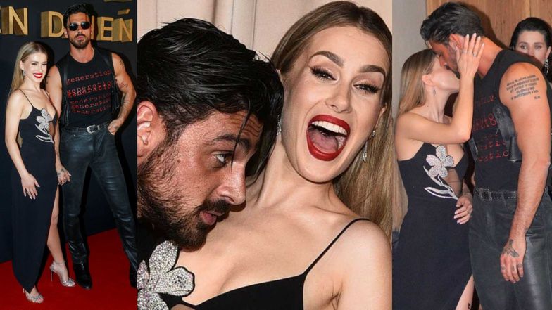 Anna-Maria Sieklucka i Michele Morrone podsycają plotki o tym, że są parą na premierze kontynuacji "365 dni"