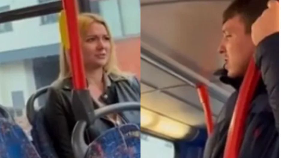 Natręt w autobusie