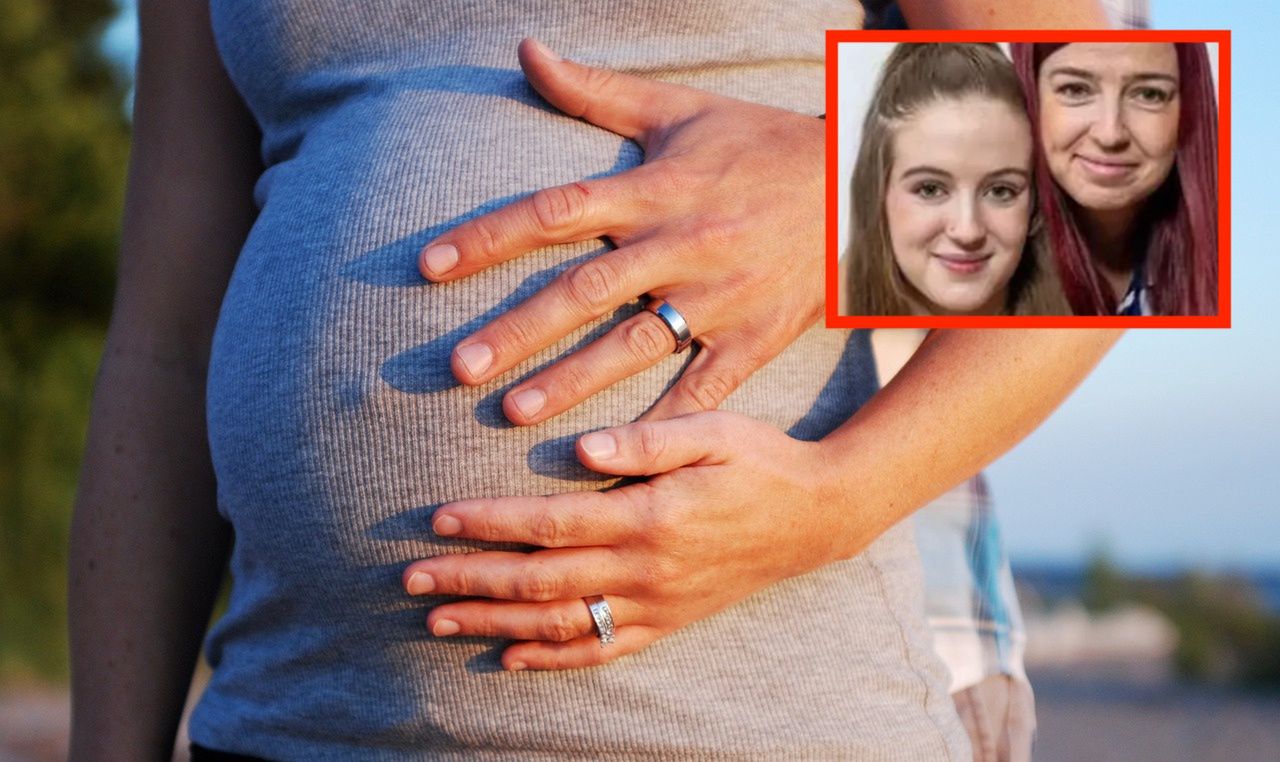 The 14-year-old will become a mom. The future grandmother is excited.