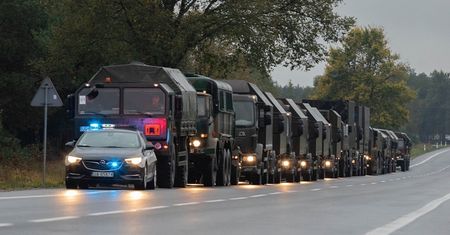 Wzmożony ruch pojazdów wojskowych na drogach województwa lubelskiego
