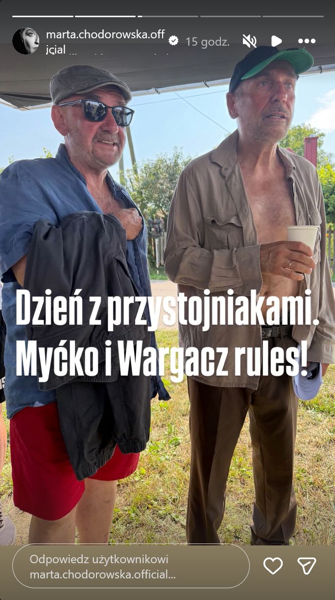 Sławomir Orzechowski i Tomasz Sapryk jako Wargacz i Myćko