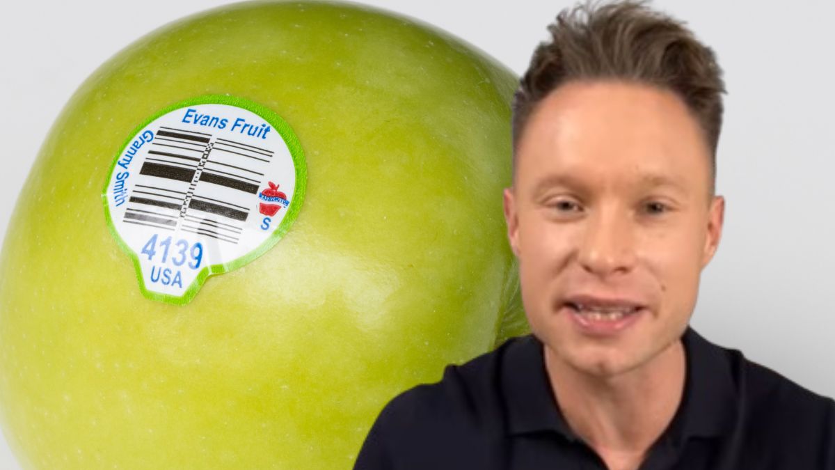 Czy naklejki z owoców są jadalne? 