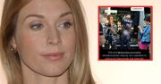 Oblali kwasem klinikę aborcyjną. Julia Kamińska weszła w sprzeczkę z policjantem