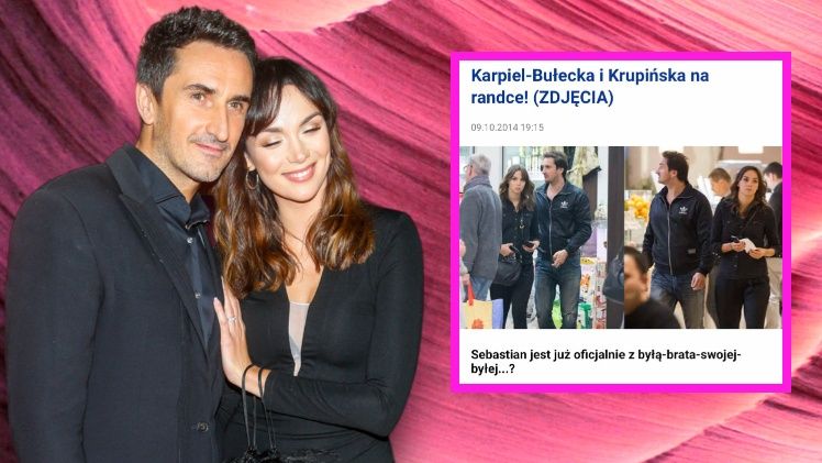 10 lat temu Krupińska zaczęła spotykać się z Karpielem-Bułecką