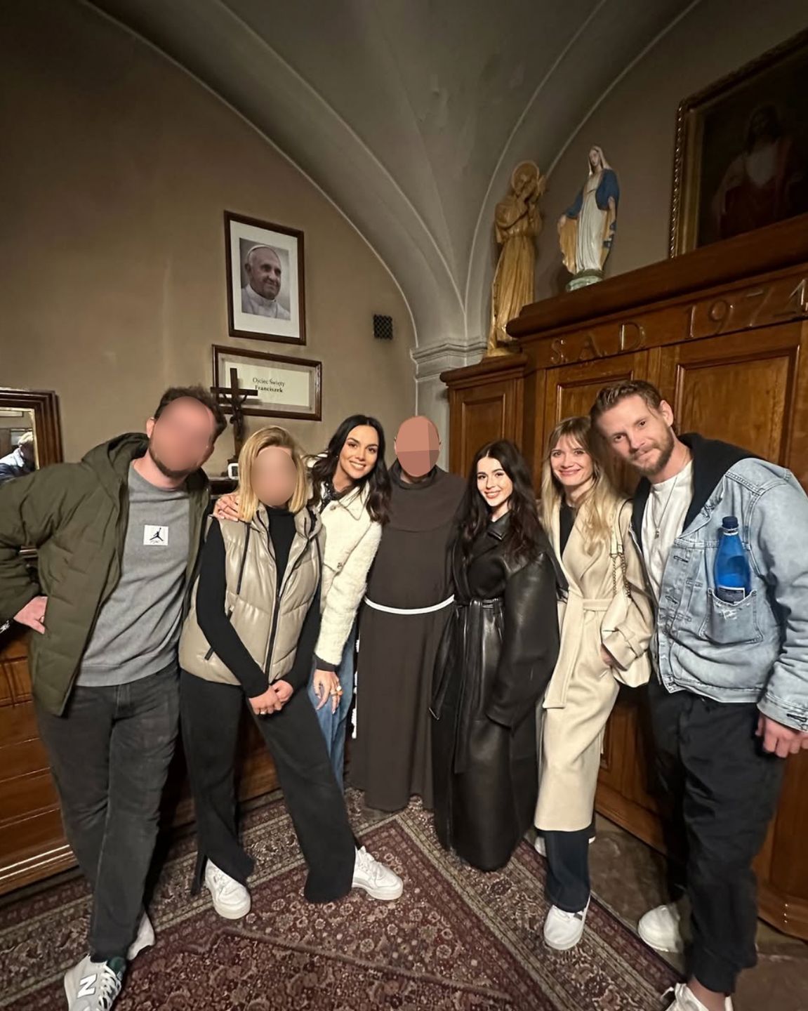 Paulina Krupińska na rekolekcjach