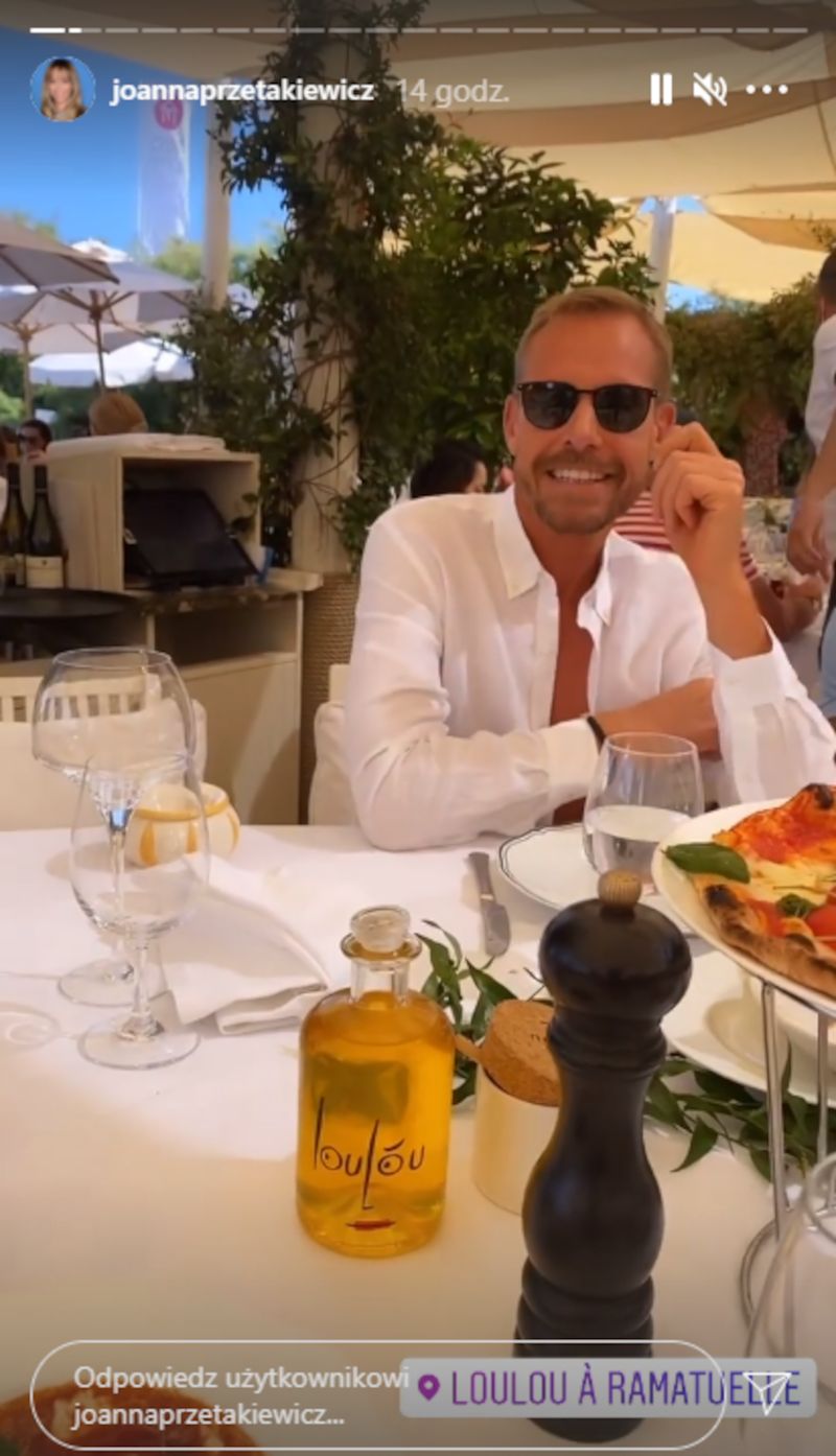 Joanna Przetakiewicz i Rinke Rooyens balują w Saint-Tropez