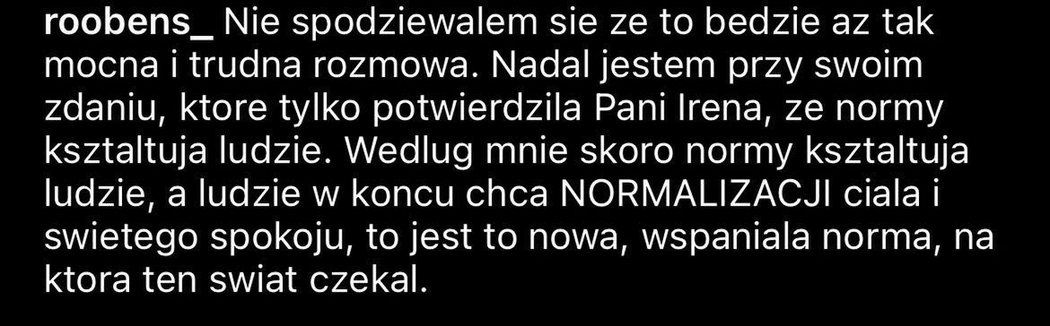 Irena Kamińska-Radomska: "kobiety nie powinny pokazywać ciała"