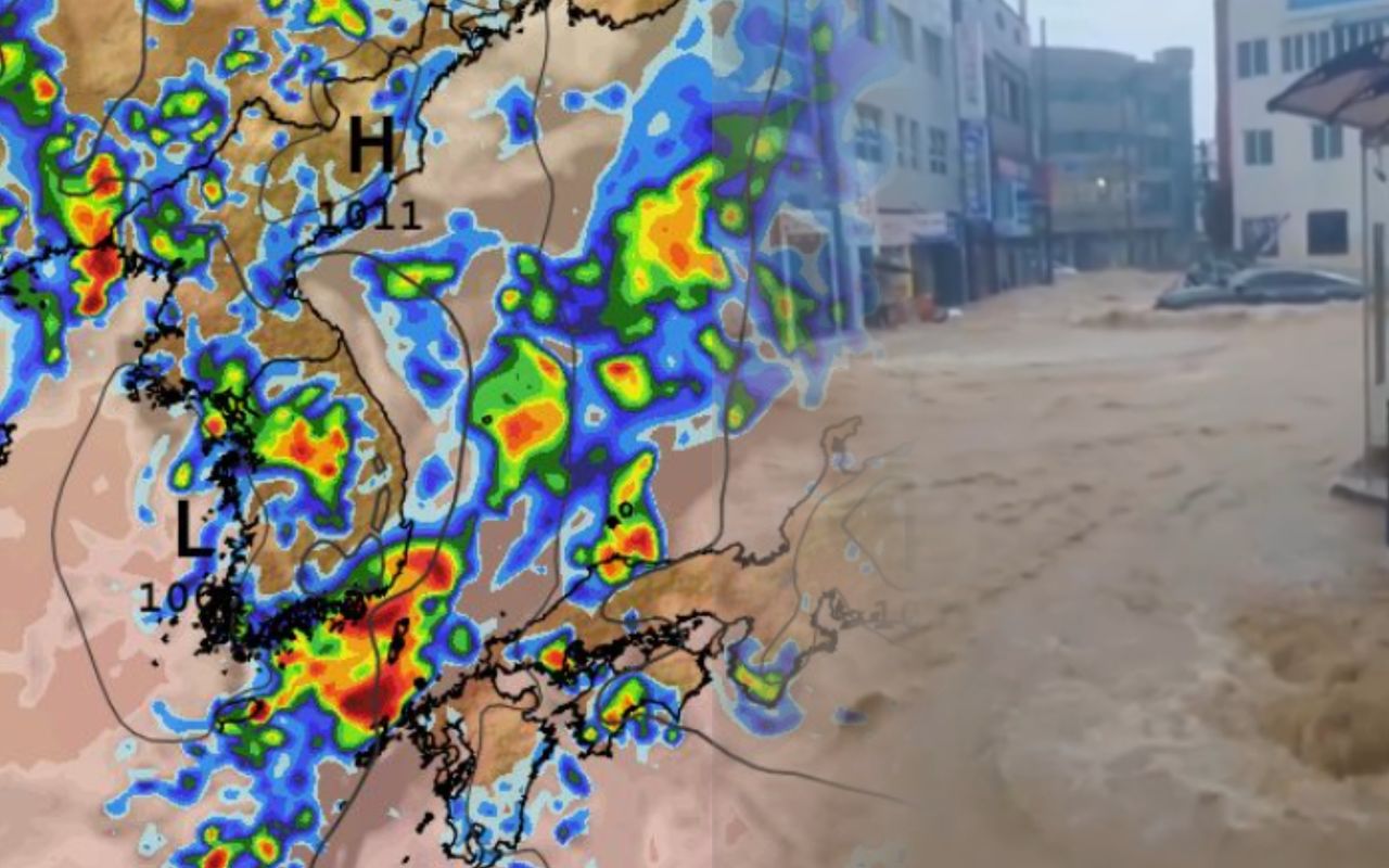 Ponad 800 mm deszczu w trzy dni. Korea Południowa walczy z żywiołem