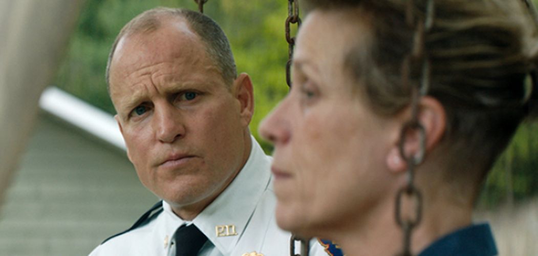 Kadr z filmu "Trzy billboardy za Ebbing, Missouri"