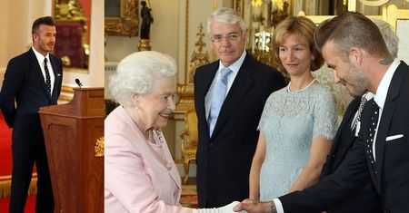David Beckham z wizytą u królowej Elżbiety! (ZDJĘCIA)