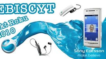 Wybierz najlepszy telefon Sony Ericssona i wygraj Xperia arc 1