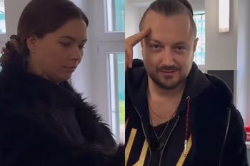 Baron i Kubicka wrócili do siebie? Pojawili się przy tej samej urnie wyborczej