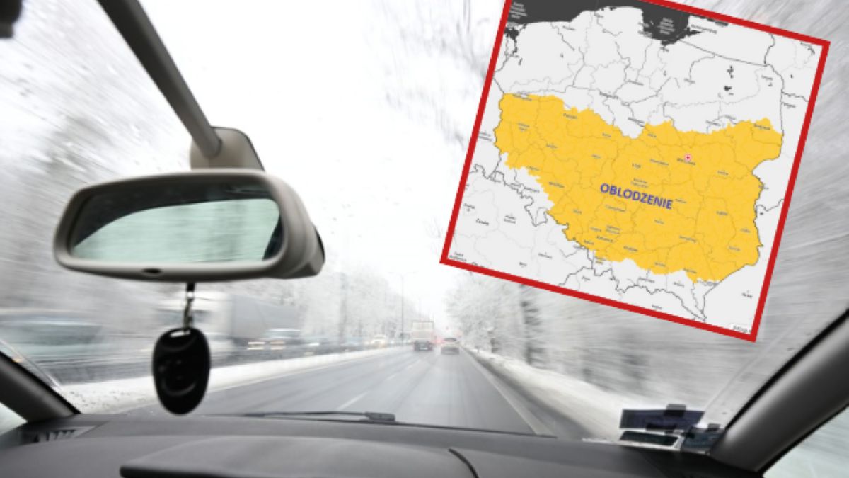 IMGW ostrzega przed trudnymi warunkami na drogach
