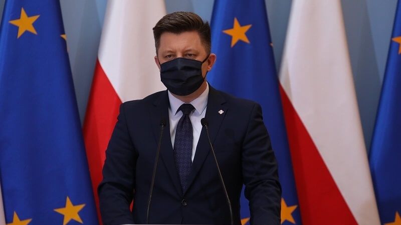 Szef KPRM Michał Dworczyk