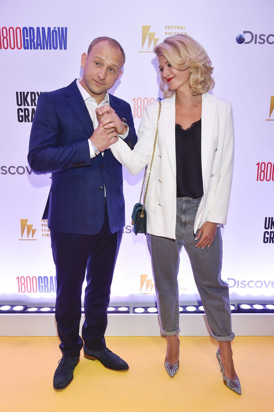 Borys Szyc i Justyna Nagłowska