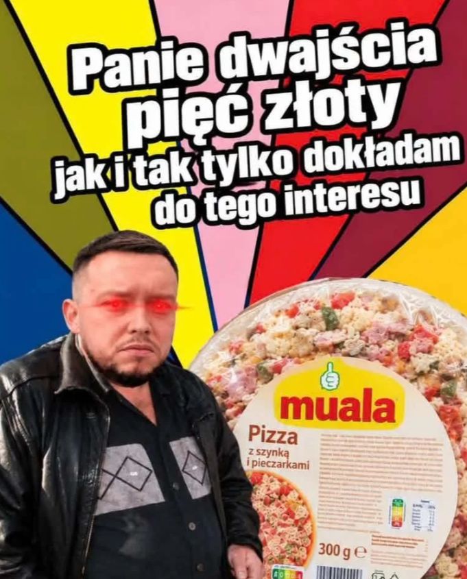 Internauci śmieją się z pizzy Książula