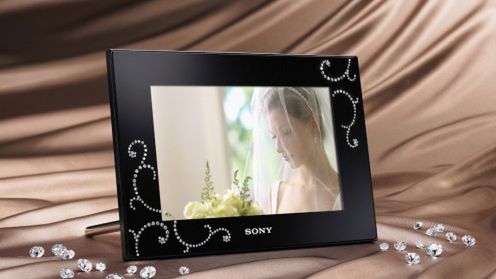 Ramka Sony z kryształami Swarovskiego 1