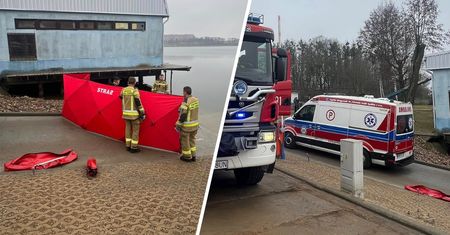 Tragiczny wypadek w Mikołajkach. 33-latek zasłabł i wpadł do jeziora