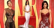 Odpicowany klan Kardashian-Jenner bryluje na oscarowej imprezie "Vanity Fair": Kim Kardashian, Kylie, Kendall i Kris Jenner... (ZDJĘCIA)