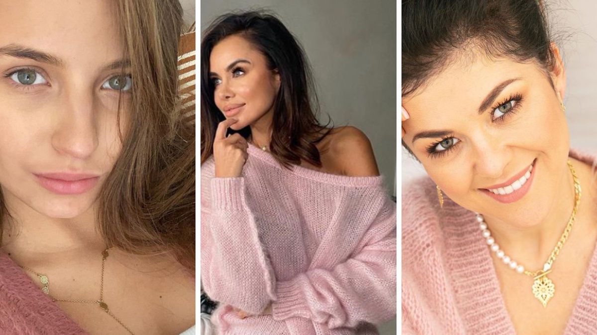 Różowy sweter za 30 zł