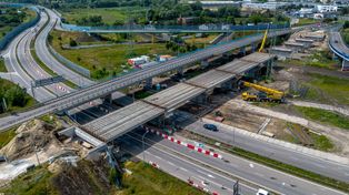 Gdańsk: Tak teraz wygląda budowa estakady nad Trasą Sucharskiego