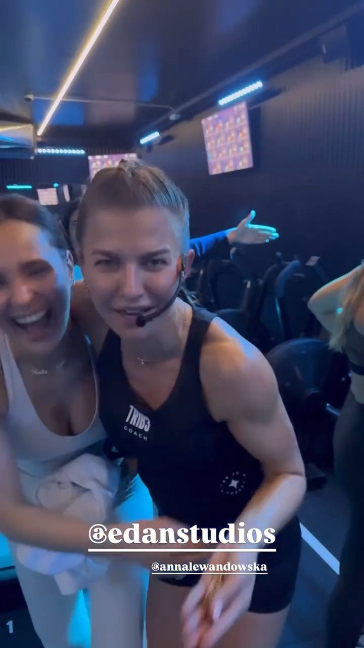Marina Łuczenko i Anna Lewandowska