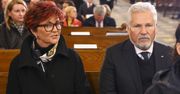 Jolanta Kwaśniewska zaatakowana przed kościołem. Tak zareagowała