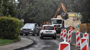 Malbork: Trwa przebudowa ulicy Stare Miasto. Ruch wahadłowy w okolicy Ratusza
