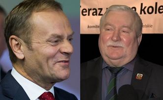 Wałęsa gratuluje Tuskowi: "Doceniliśmy człowieka, który dobrze się spisuje. Nie zasłużył, by go inaczej potraktowano"