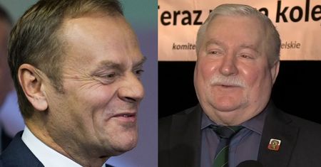 Wałęsa gratuluje Tuskowi: "Doceniliśmy człowieka, który dobrze się spisuje. Nie zasłużył, by go inaczej potraktowano"