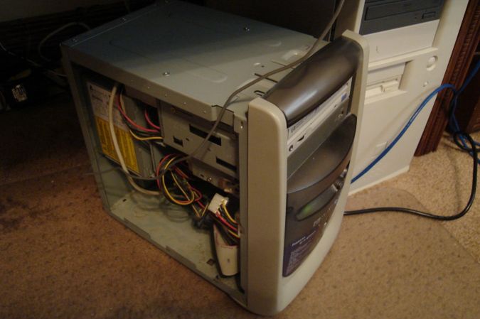 Stary komputer...