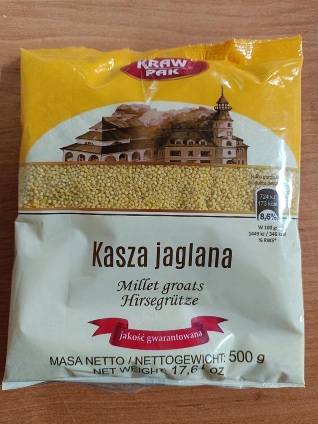 Kasza Jaglana opakowanie