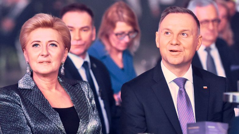Andrzej Duda i Agata Duda świętują walentynki