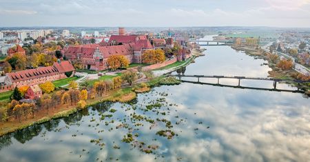 Malbork. Symbol zakonu krzyżackiego wiecznie żywy