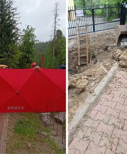 Akcja ratunkowa w Zakopanem. Ziemia przysypała mężczyznę