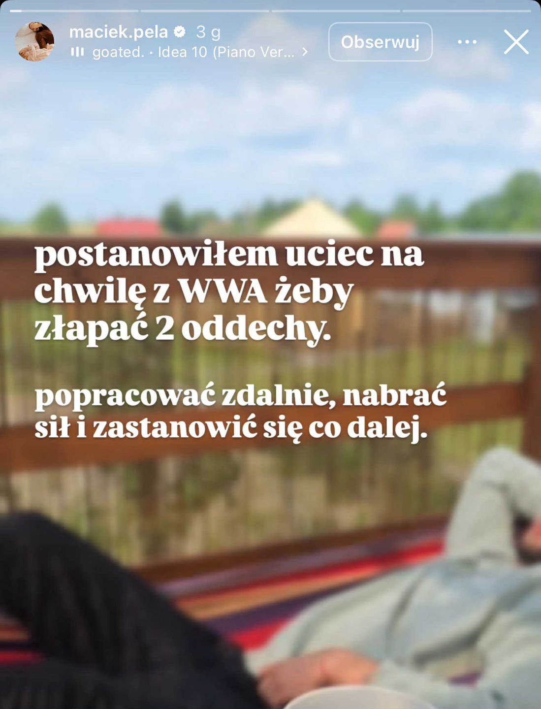 Tajemnicze wpisy Macieja Peli