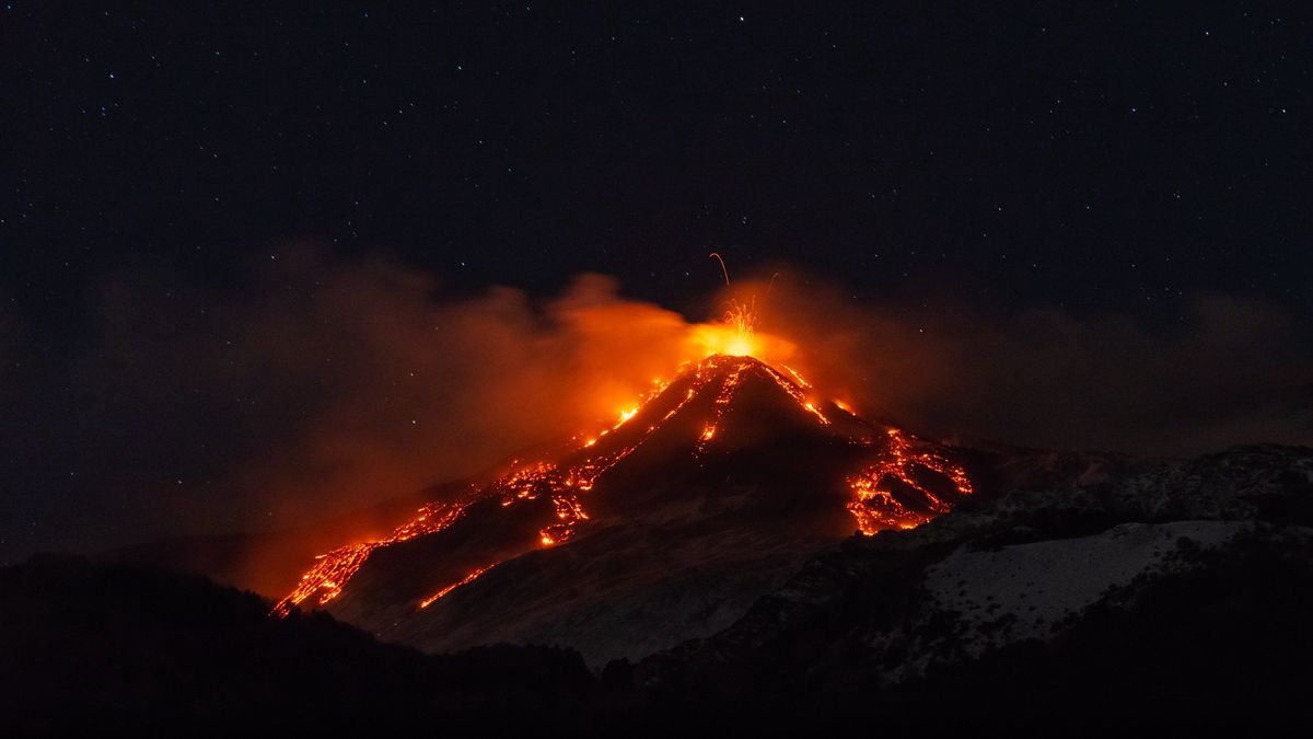 Etna znowu wybuchła
