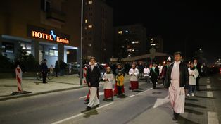 Konin: Ulicami przeszły setki wiernych. Za nami Miejska Droga Krzyżowa