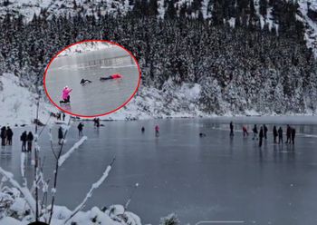 Szokujące nagranie znad Morskiego Oka. "Czysta nieodpowiedzialność"