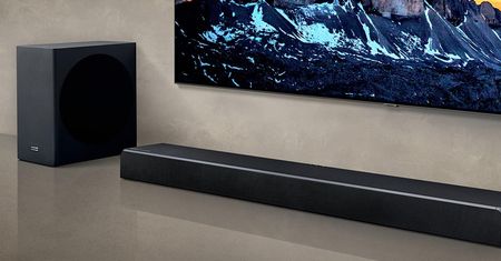 Soundbar uniwersalny według firm Samsung i Harman Kardon - HW-Q80R