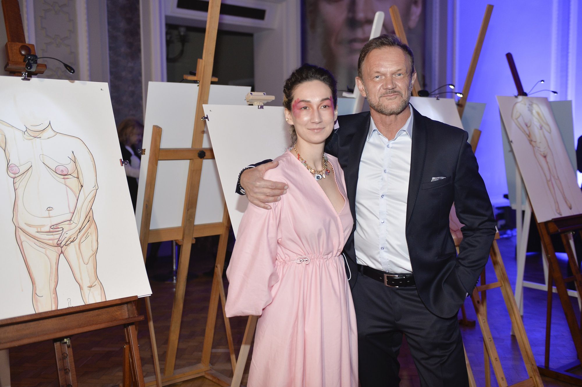 Cezary i Anastazja Pazura
