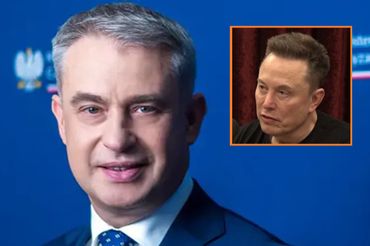 Krzysztof Gawkowski (fot. MC) i Elon Musk (fot. kadr z YT)