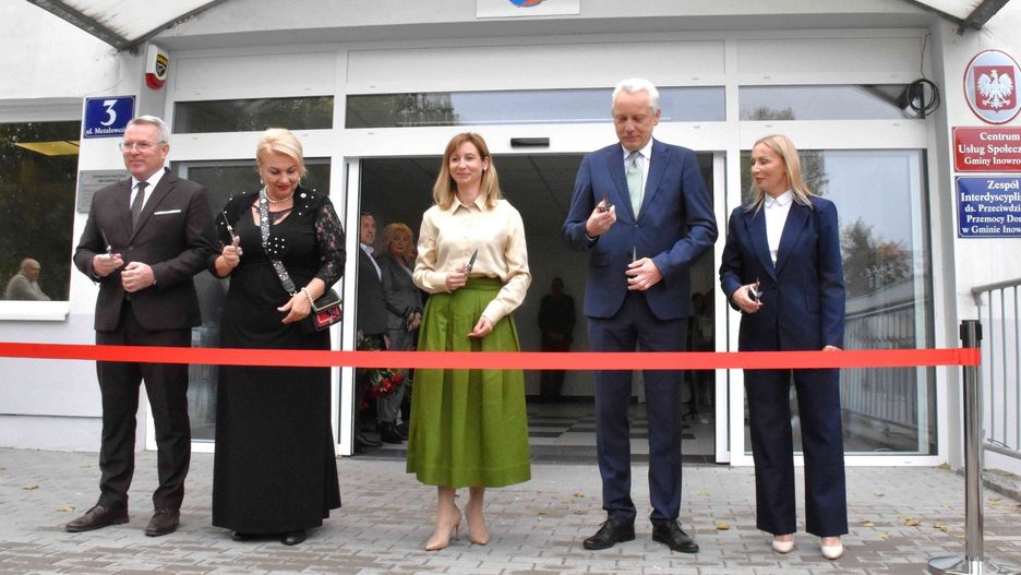 Otwarcie Centrum Usług Społecznych Gminy Inowrocław