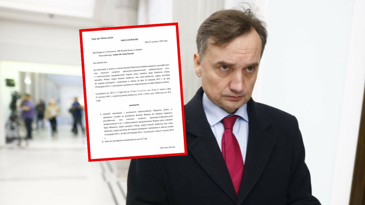 Jest postanowienie sądu