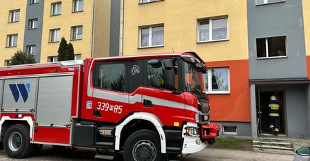Minuty dzieliły ich od śmierci. Matka i jej syn trafili do szpitala