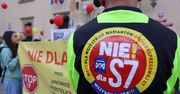 Protest przeciw S7. Blokada w godzinach szczytu