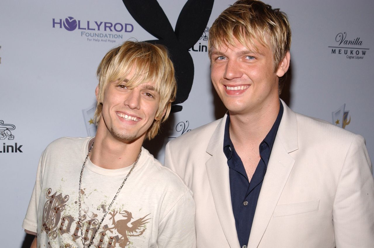 Aaron Carter did not stand by his famous brother, Nick.