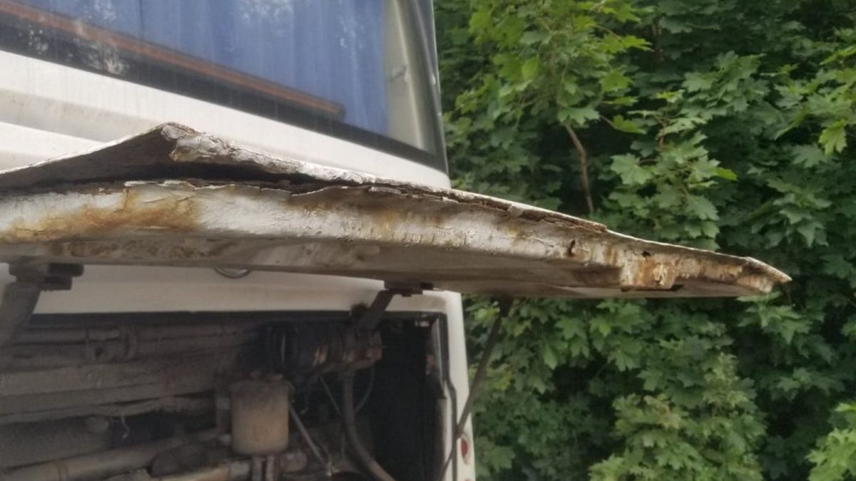 Stan techniczny autokaru pozostawiał wiele do życzenia