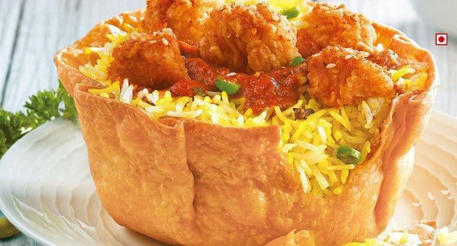 KFC eksperymentuje w Indiach z jadalnymi miseczkami, chce promować ekologię